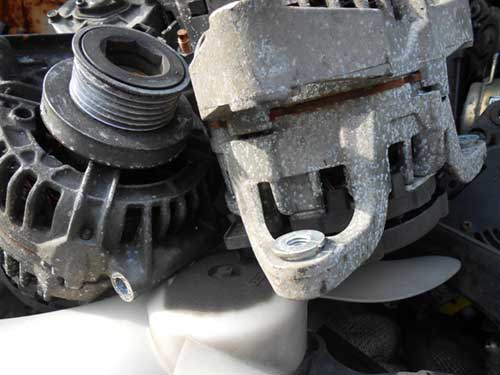 Symptoms of a bad car alternator. How to check it