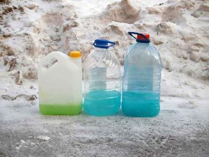 How to thaw windshield washer fluid