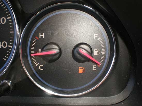 coolant level indicator