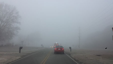 driving in fog conditions
