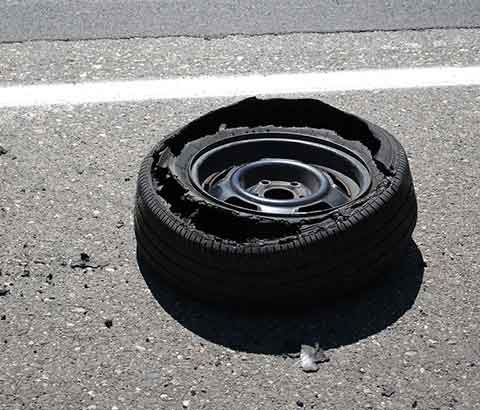 What is the reason for a tire