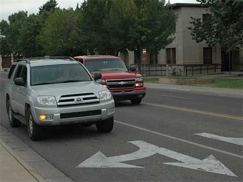 avoiding slow cars on the road