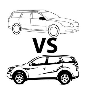 SUV vs station wagon. Advantages and disadvantages