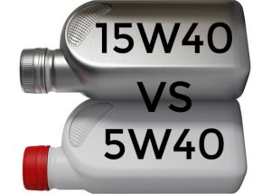 15W40 vs 5W40 engine oil differences