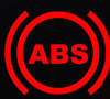 abs red warning light
