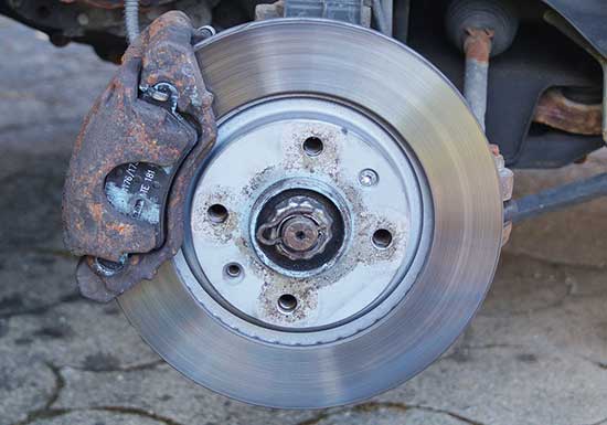 How to remove a brake caliper that won't come off