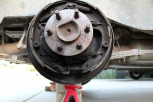 Here's how bad rusty drum brakes are