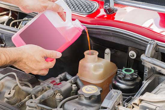Toyota red vs pink coolant