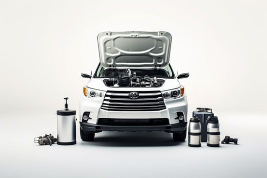 2016 Toyota Highlander oil type and capacity