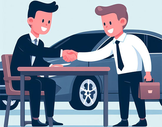 How to Ask the Client for a Review of the Car He Bought