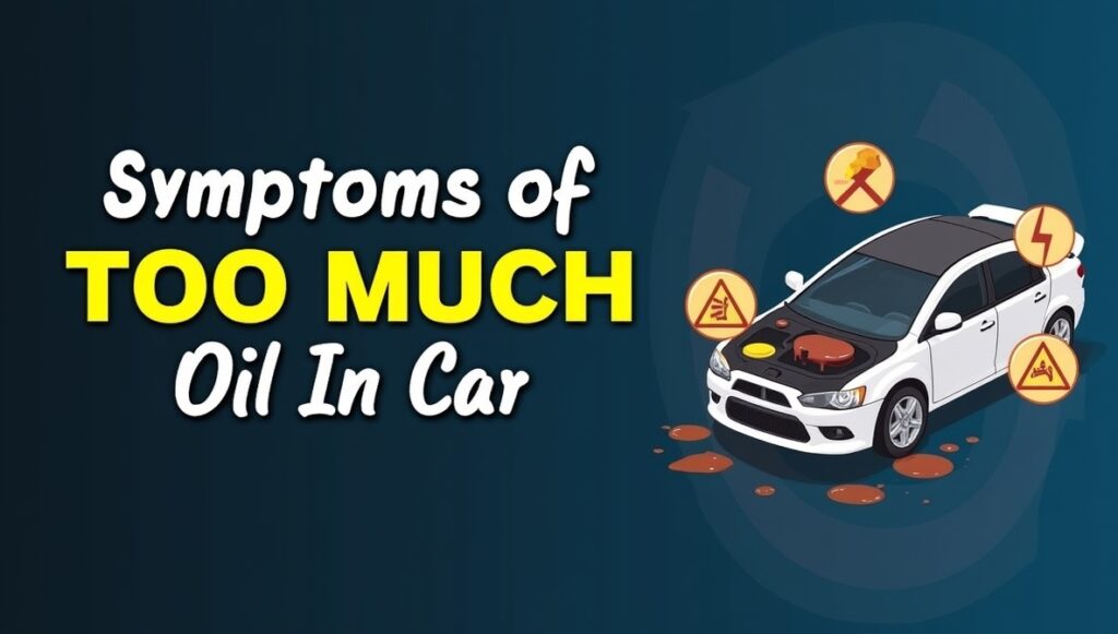Symptoms of too much oil in car