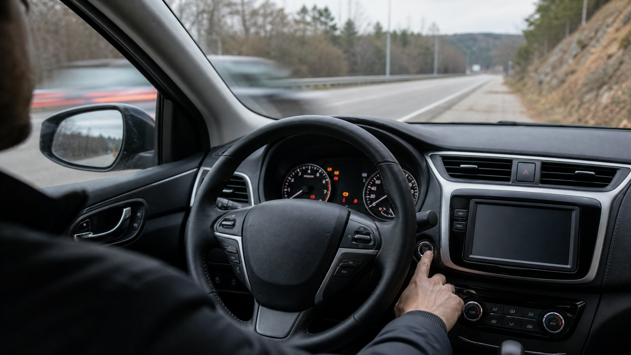 Turning off a car while driving safety risk