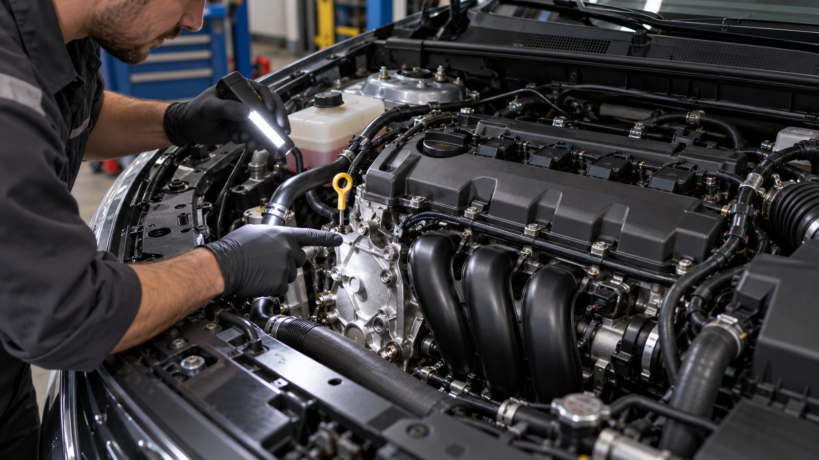 2017 Equinox 2.4L engine bay inspection